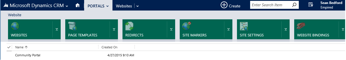 Dynamics CRM Portals